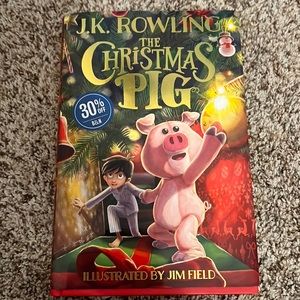 The Christmas Pig hardcover kids book